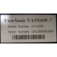 ViewSonic VA1926W-7 (Архангельск)