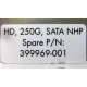 HP HD 250G SATA NLP Spare P/N 399699-001 (Архангельск)
